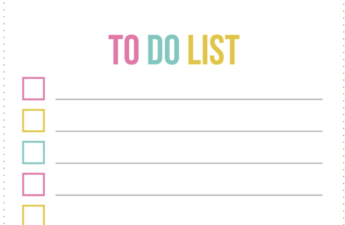 to do list